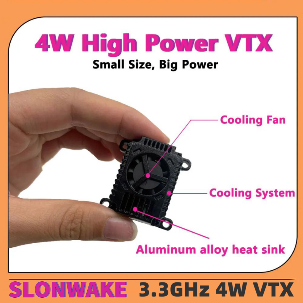 Fpv Drone Antenna - SLONWAKE FPV 3.3G 16CH 4000mW High