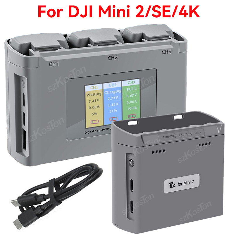 Fpv Drone Charger - For DJI Mavic Mini 2/SE Mini