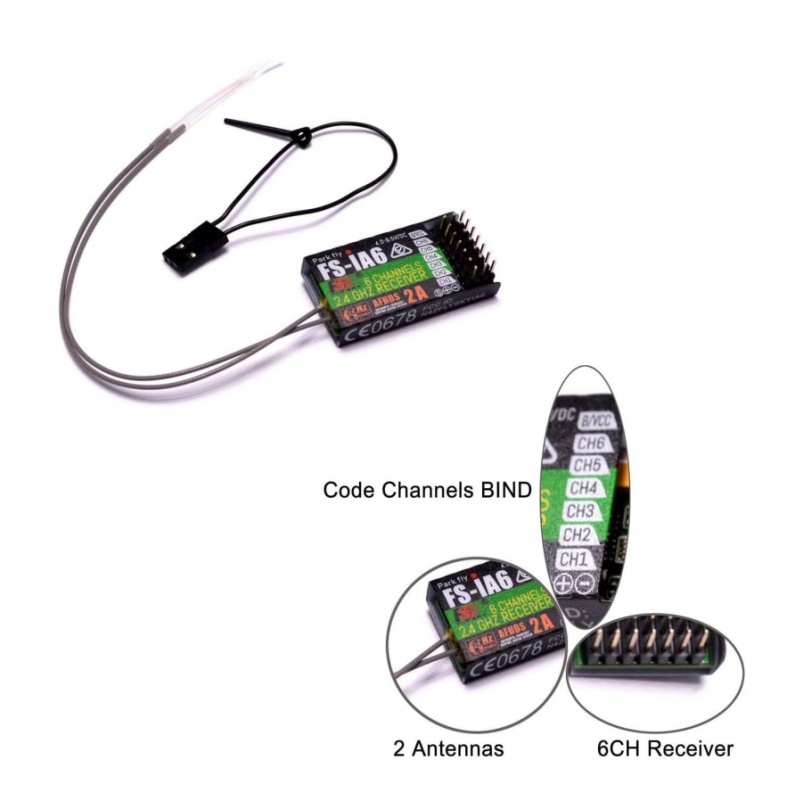 Flysky FS-IA6 Receiver 6CH Dua - Fpv Drone Antenna incelemesi ve fiyatı