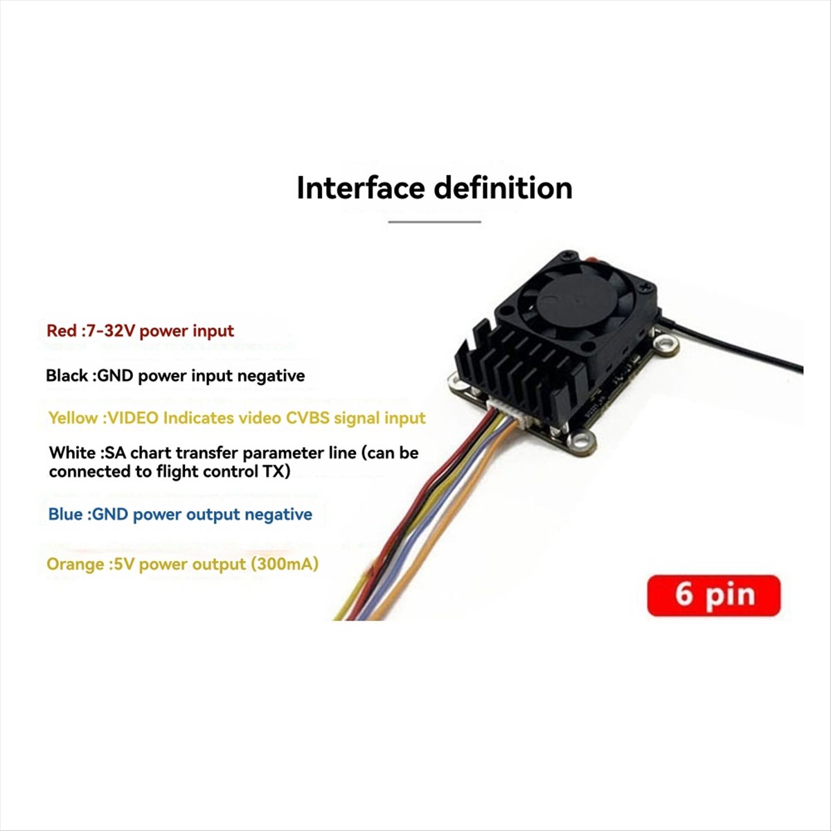 5.8G 2W VTX 2000mW FPV Video T - Fpv Drone Transmitter incelemesi ve fiyatı