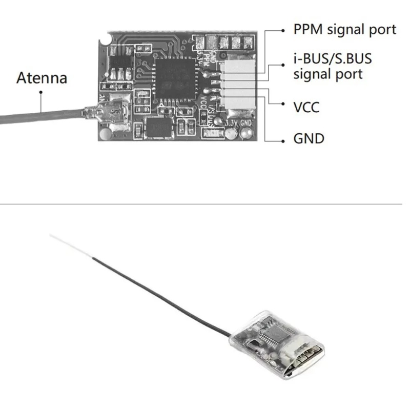 Flysky FS-8A 8CH 18CH Mini Rec - Fpv Drone Battery incelemesi ve fiyatı