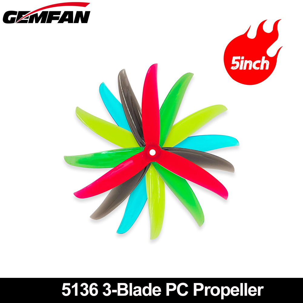 Gemfan VANOVER 5136 3 Blade PC - Fpv Drone Quadcopter incelemesi ve fiyatı