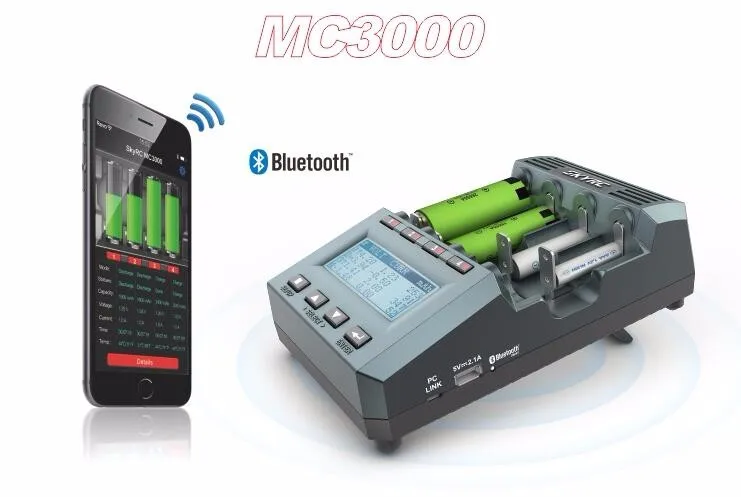 MC3000  Smart 4 Slots LCD Disp - Fpv Drone Charger incelemesi ve fiyatı