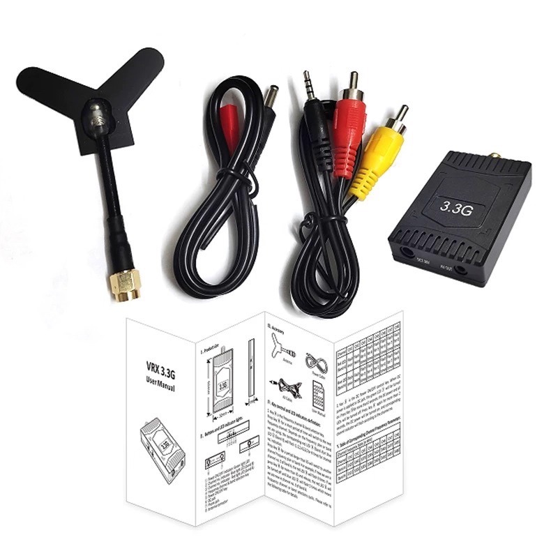 3.3GHz FPV VTX/VRX  3W Analog  - Fpv Drone Transmitter incelemesi ve fiyatı