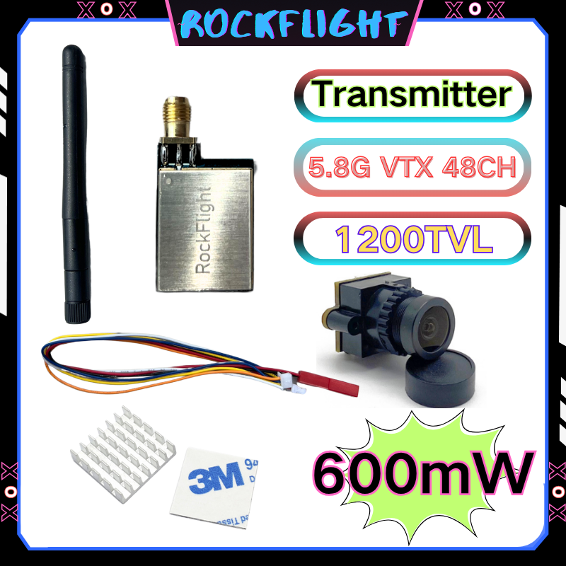5.8GHz 48CH launcher 600mW Vid - Fpv Drone Camera incelemesi ve fiyatı