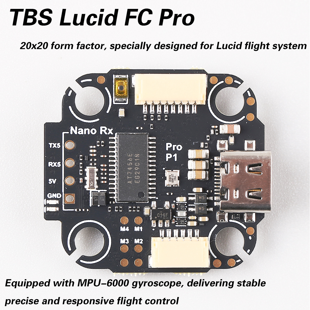 TBS Lucid FC pro Stack Compact - Fpv Drone Frame incelemesi ve fiyatı