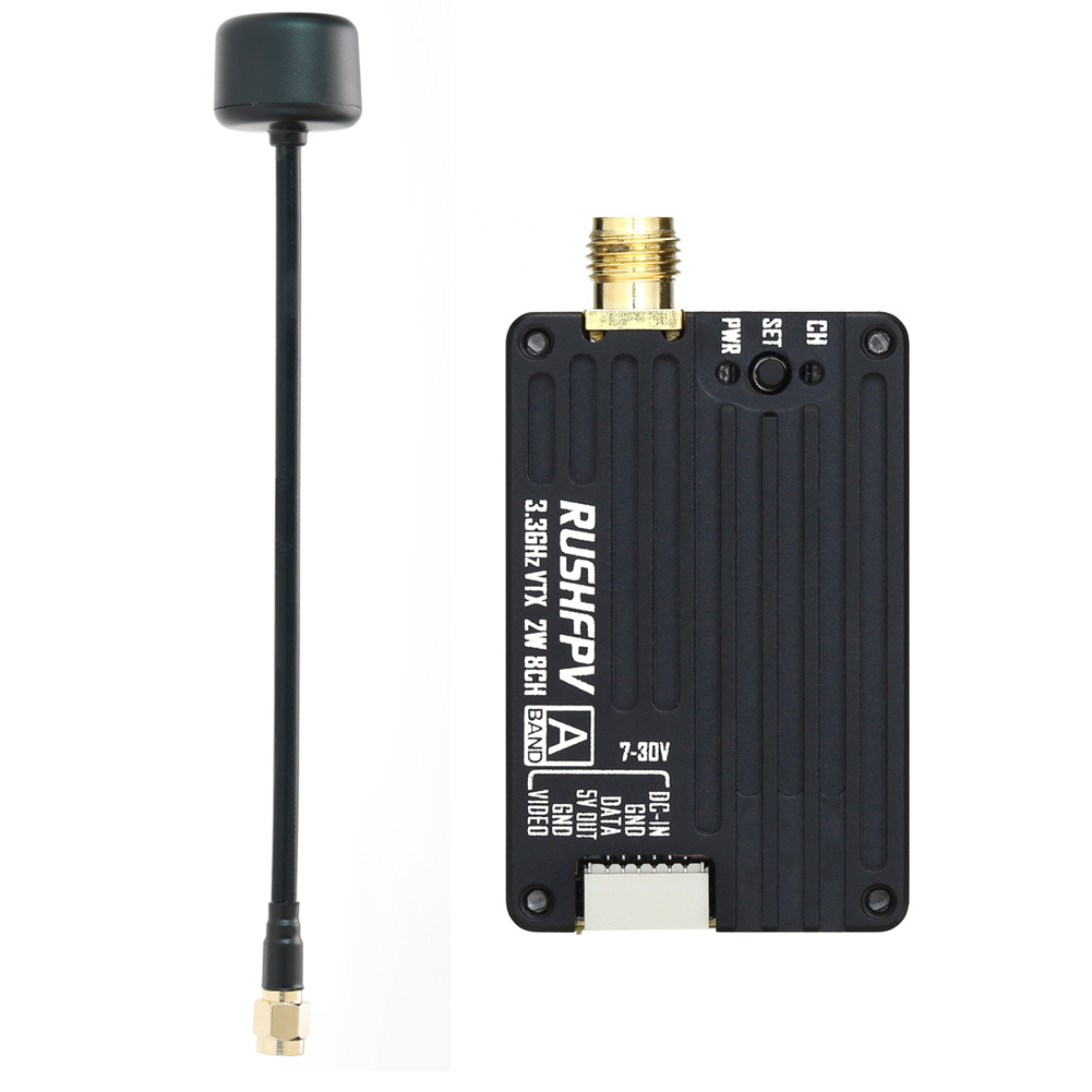 RUSHFPV 3.3G 2W VTX Transmitte - Fpv Drone Antenna incelemesi ve fiyatı