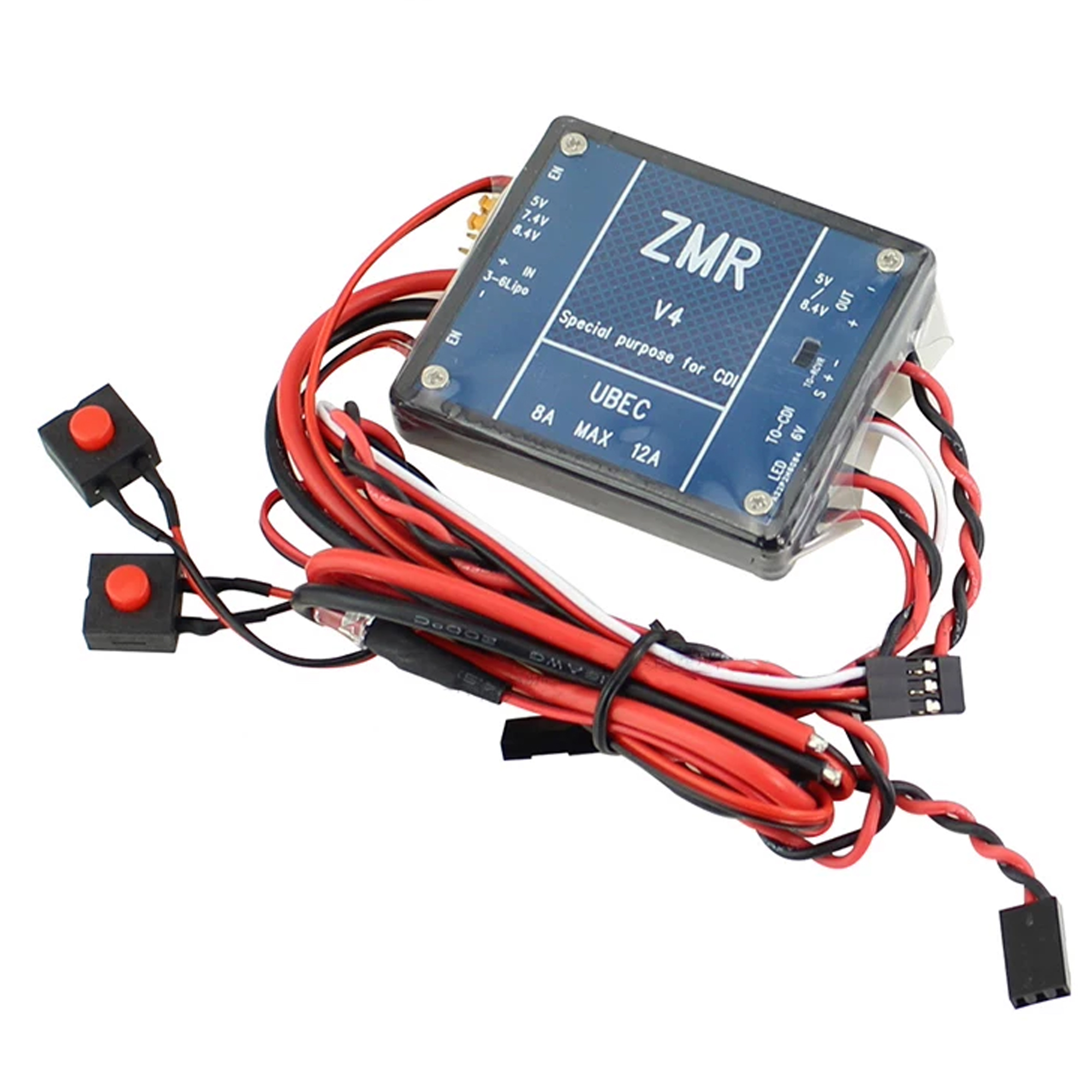 UBEC V2 V3 V4 ZMR 8A Dual BEC  - Fpv Drone Battery incelemesi ve fiyatı