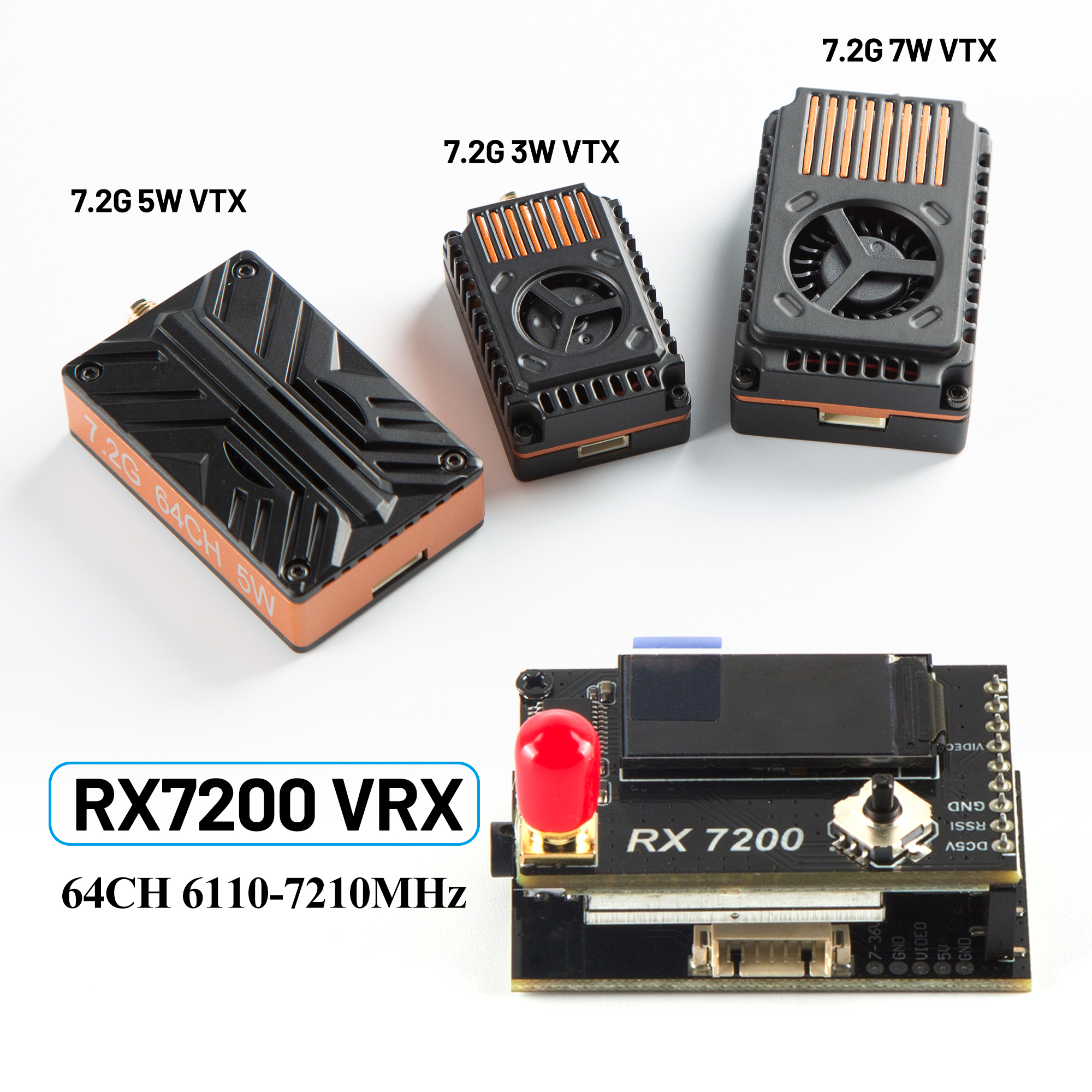 7.2G Video Receiver Module 64- - Fpv Drone Goggles incelemesi ve fiyatı
