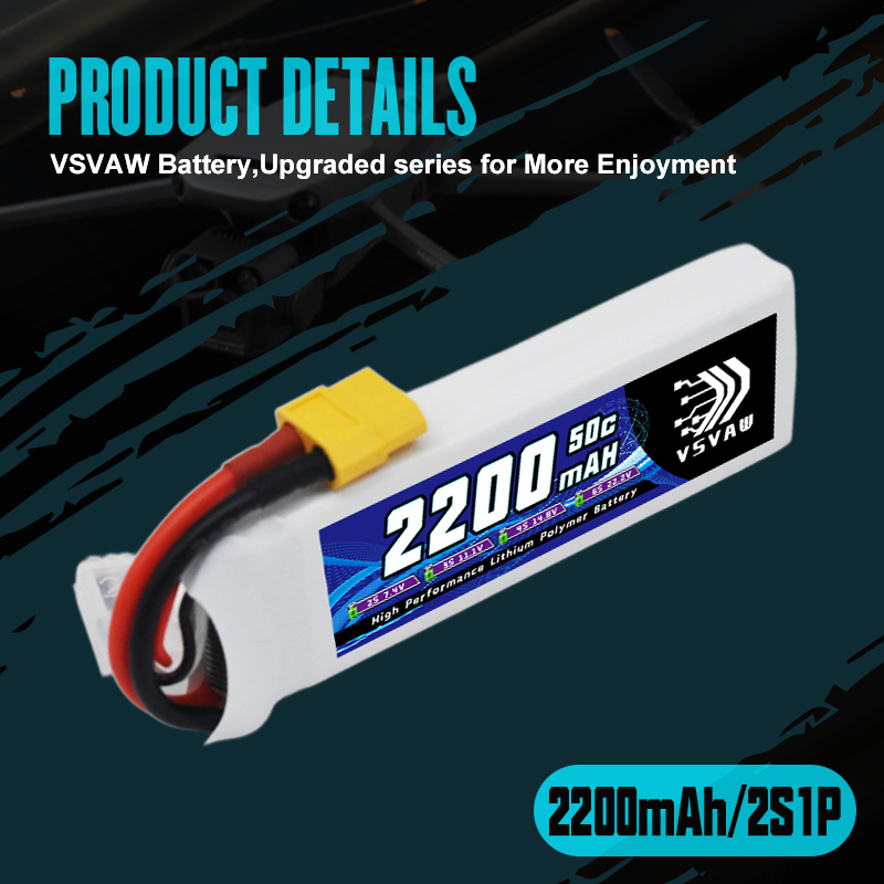 VSVAW 7.4V 2200mah 2S Drone Li - Fpv Drone Battery incelemesi ve fiyatı