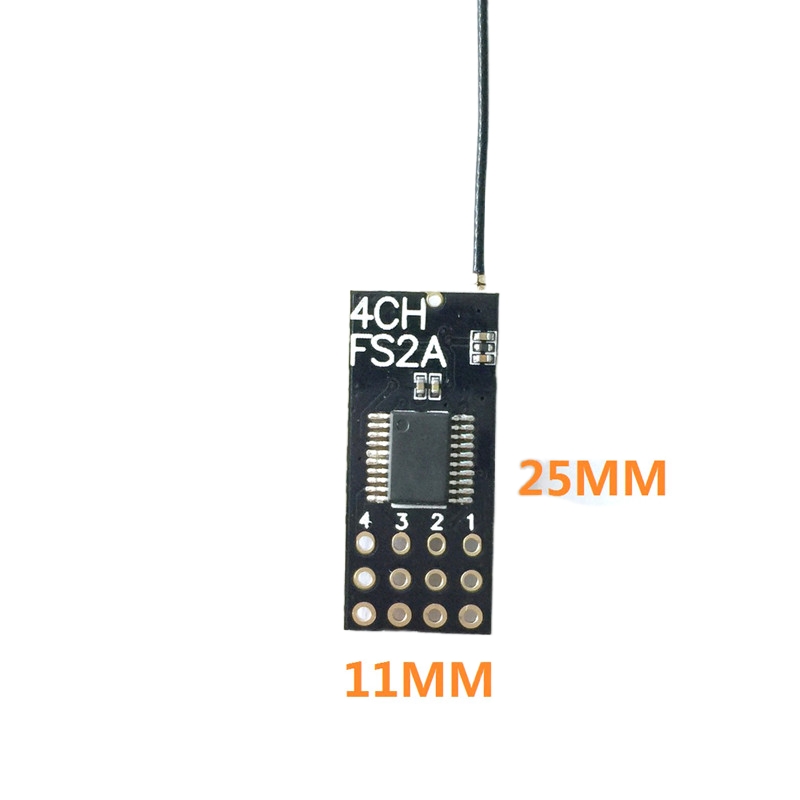 Flysky FS2A Mini Receiver 4CH  - Fpv Drone Battery incelemesi ve fiyatı