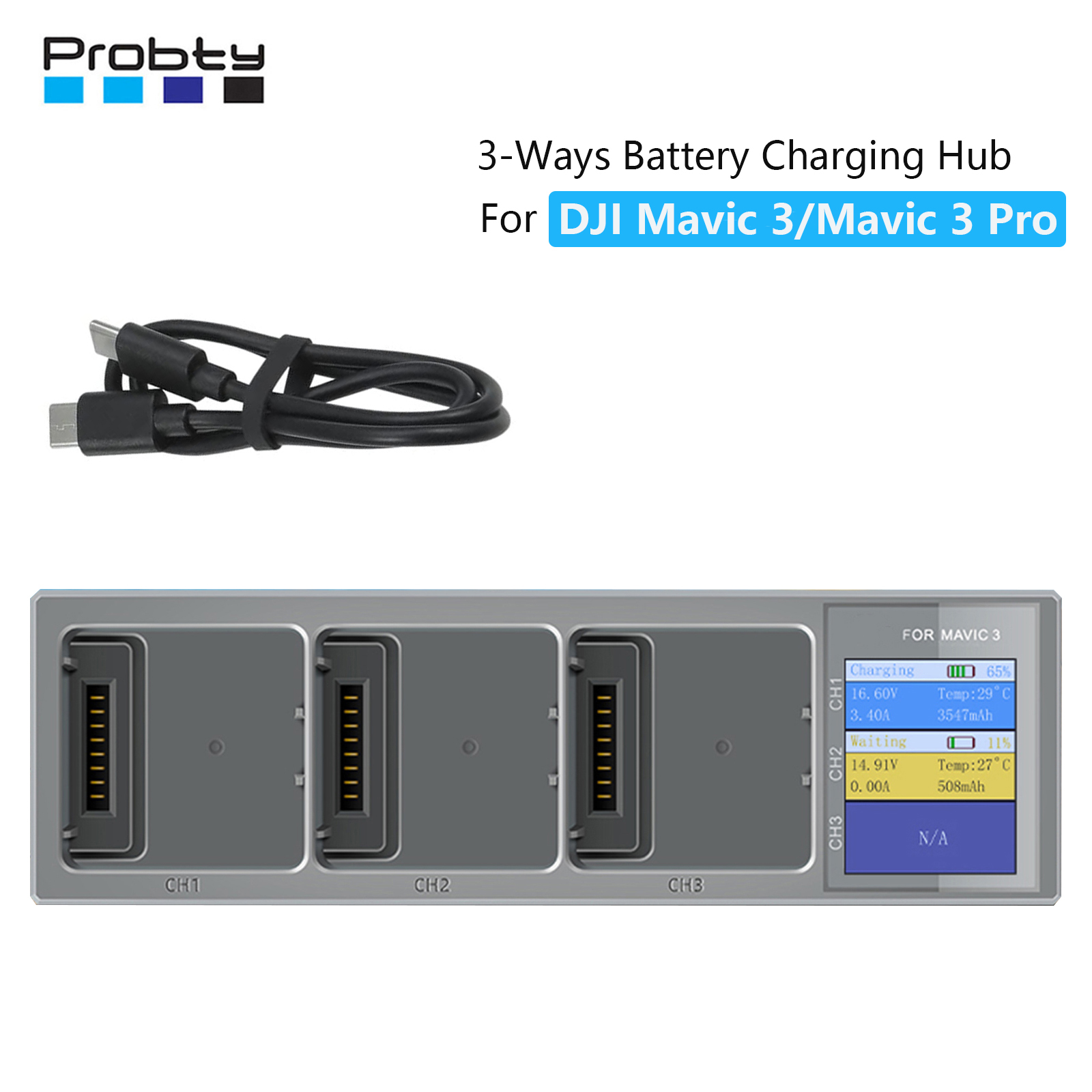 New 3 In 1 Charging Hub for DJ - Fpv Drone Charger incelemesi ve fiyatı