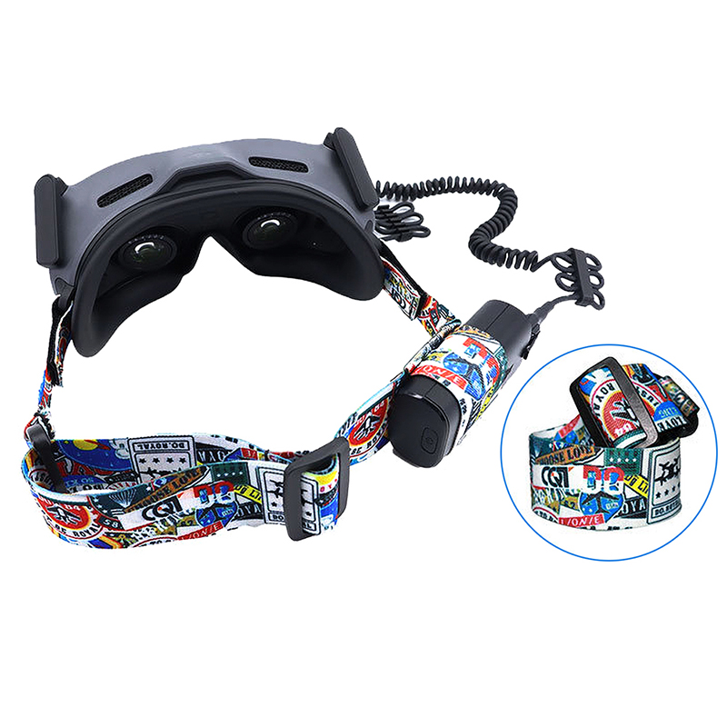 Cartoon Head Band for DJI FPV  - Fpv Drone Goggles incelemesi ve fiyatı