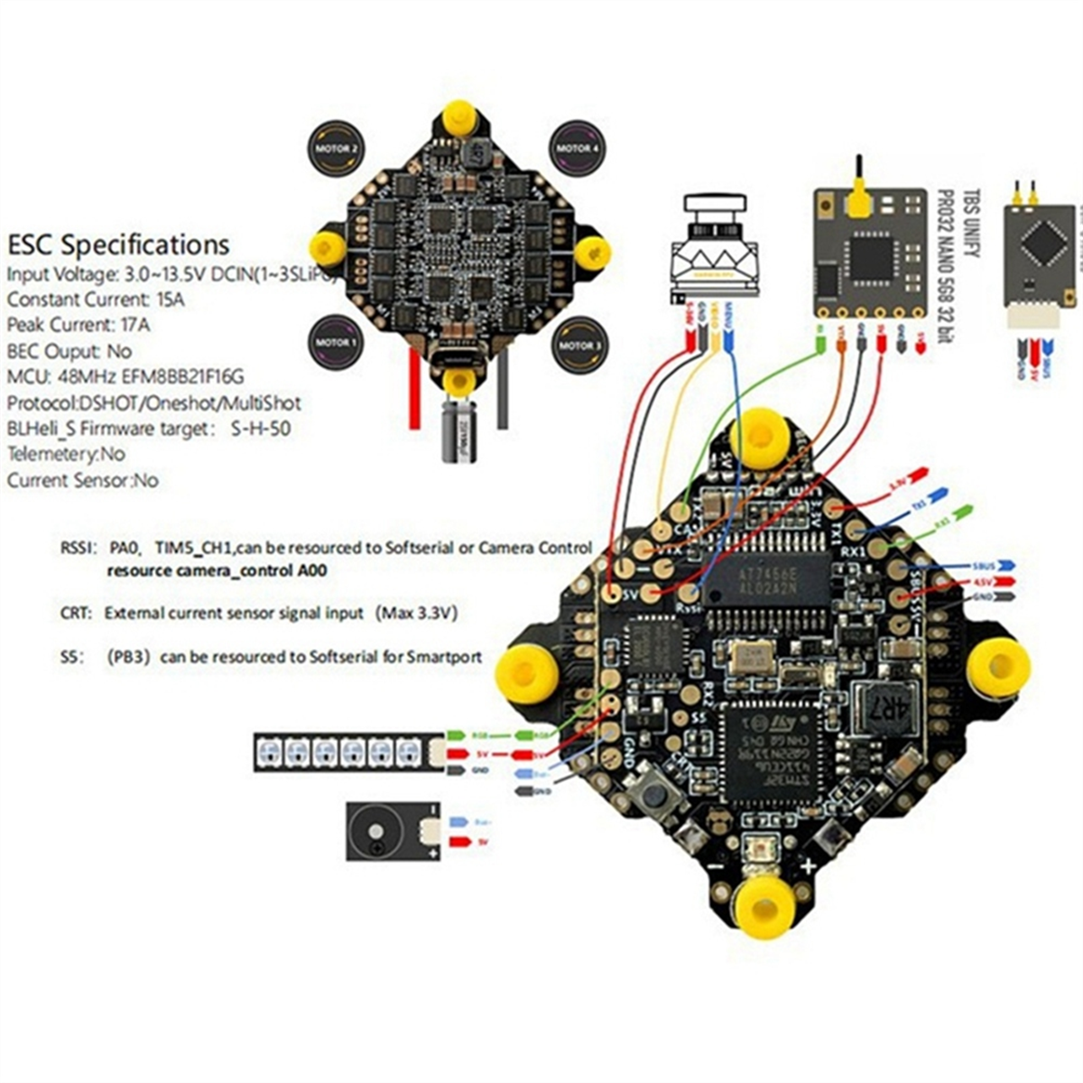 NEW F411 AIO Flight Controller - Fpv Drone Charger incelemesi ve fiyatı
