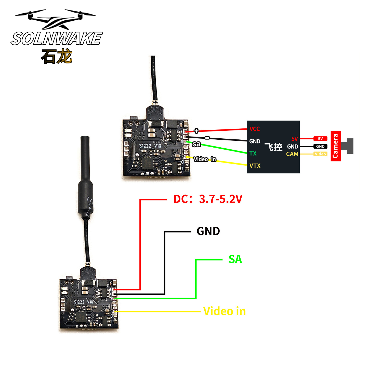 SLONWAKE Nano 5.8G 48CH 200mW  - Fpv Drone Transmitter incelemesi ve fiyatı
