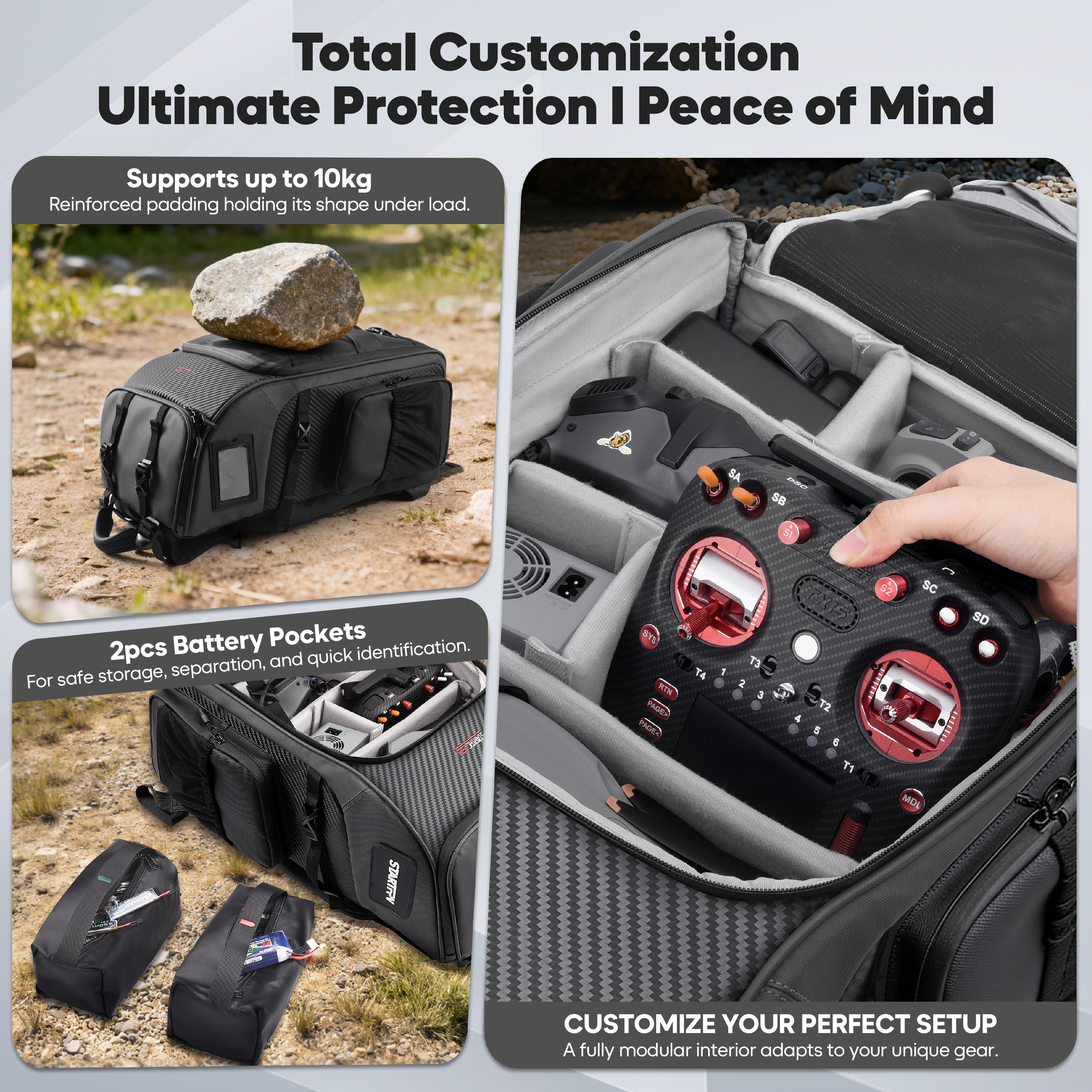 FPV Drone Backpack 40L Profess - Fpv Drone Bag incelemesi ve fiyatı