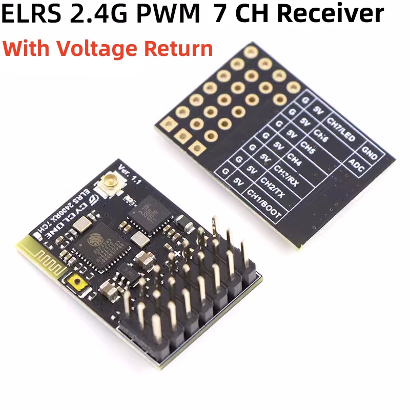 ELRS 2.4G PWM 7CH 6CH CRSF Rec - Fpv Drone Antenna incelemesi ve fiyatı