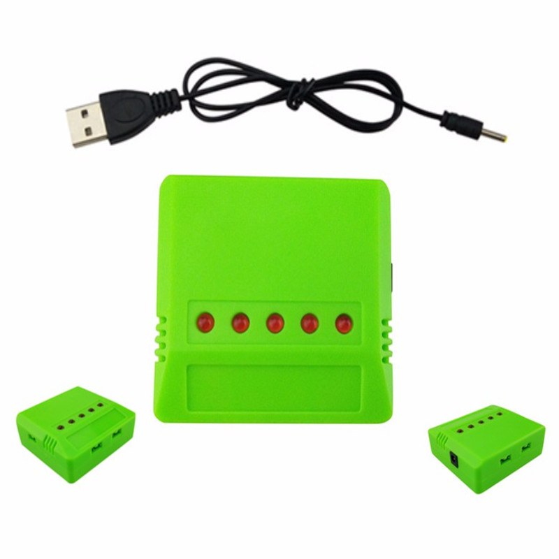 5PCS Cables And 1X 5 In 1 USB  - Fpv Drone Charger incelemesi ve fiyatı