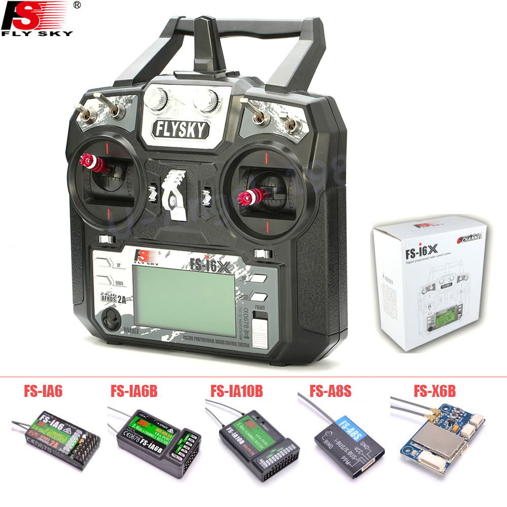 FLYSKY FS-i6X FS i6X 10CH 2.4G - Fpv Drone Battery incelemesi ve fiyatı