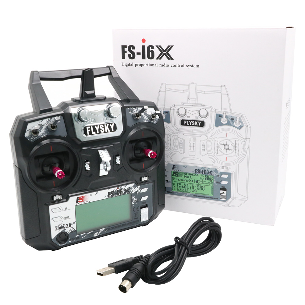 FLYSKY FS-i6X FS i6X 10CH 2.4G - Fpv Drone Battery incelemesi ve fiyatı