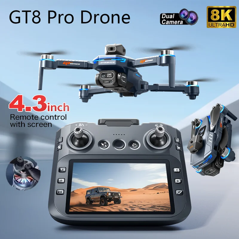 2026 New GT8 Drone GPS 8K Prof - Fpv Drone Charger incelemesi ve fiyatı