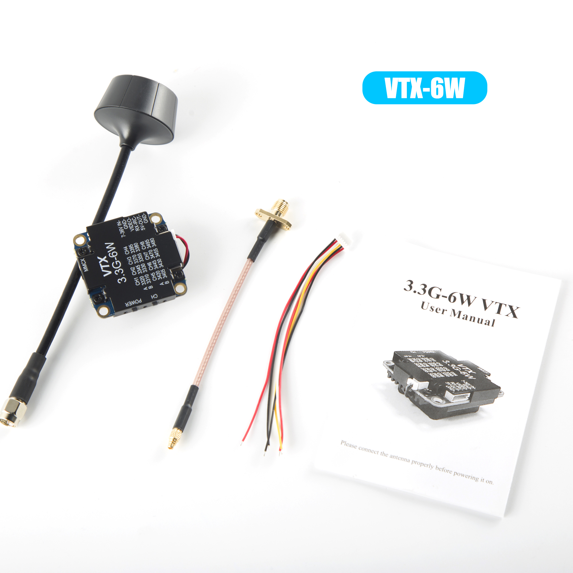 FPV Video Transmitter 3.3G 6W  - Fpv Drone Transmitter incelemesi ve fiyatı