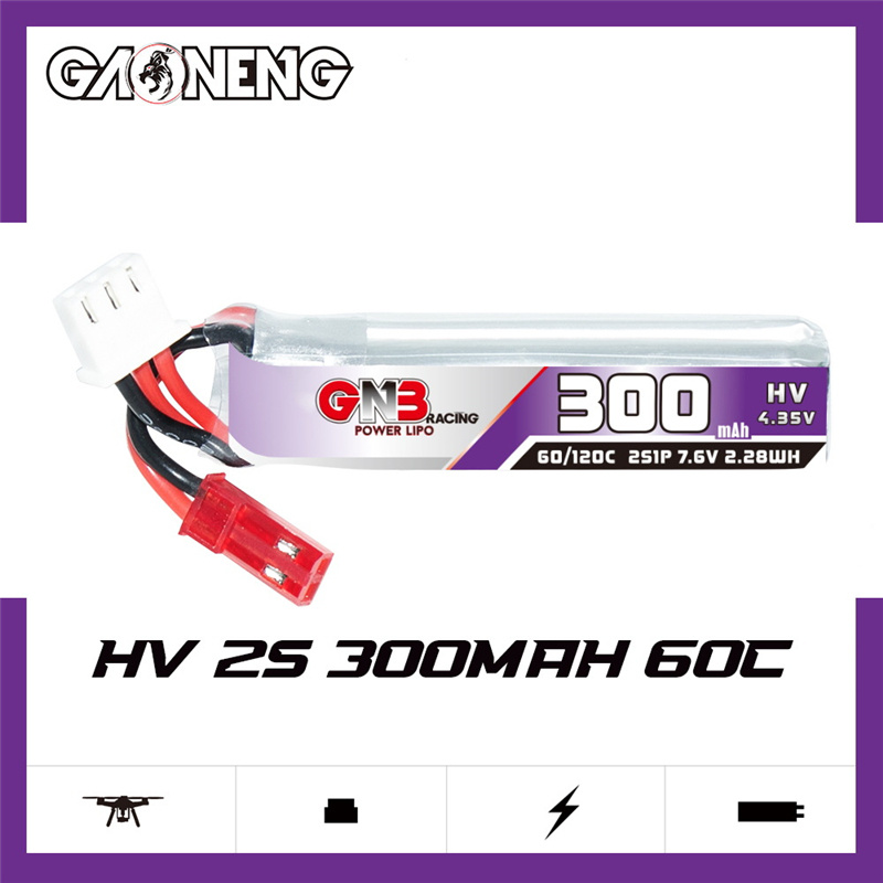 GAONENG GNB 2S 7.6V 300mAh 60C - Fpv Drone Battery incelemesi ve fiyatı