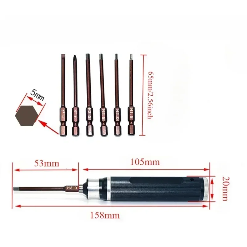 6 in 1 Screwdrivers Repair Too - Fpv Drone Tool Kit incelemesi ve fiyatı